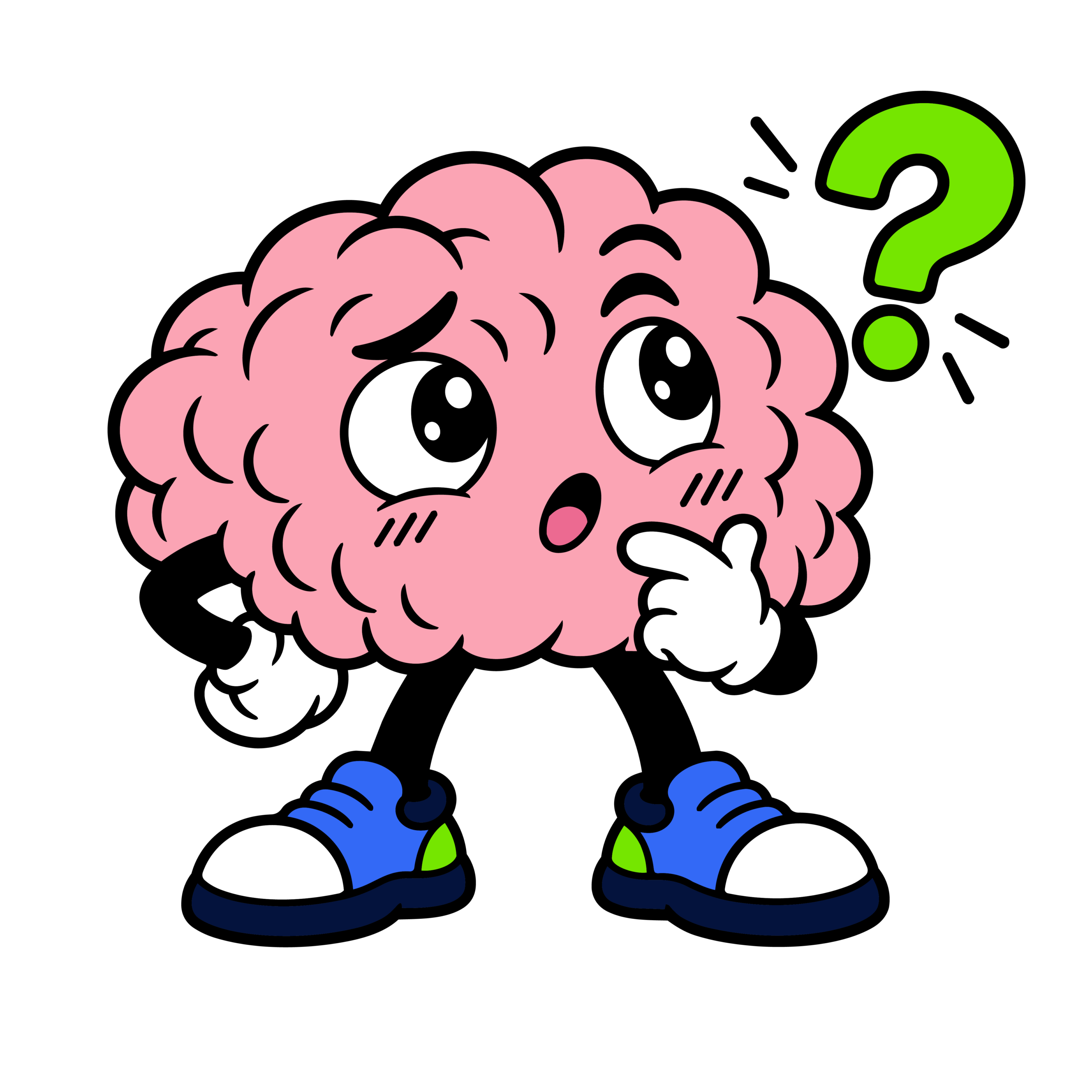 Brainy stellt eine neugierige Frage